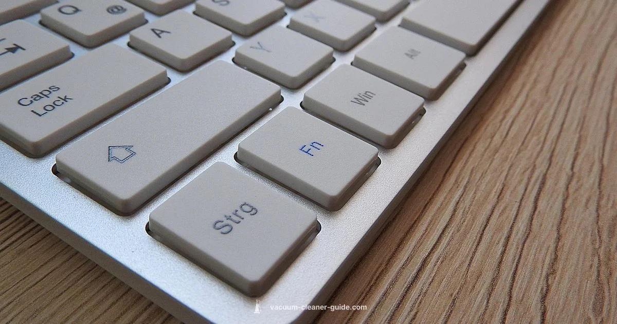 Keyboard Cleaning - Vacuum Cleaner Guide
