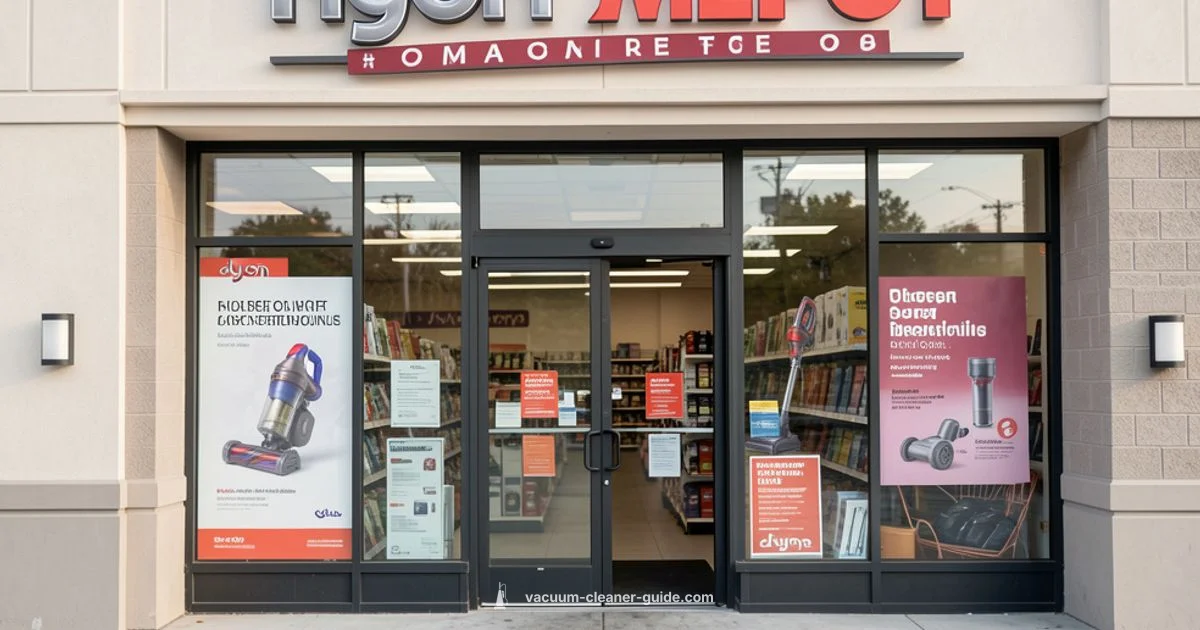 Dyson at Home Depot - Vacuum Cleaner Guide